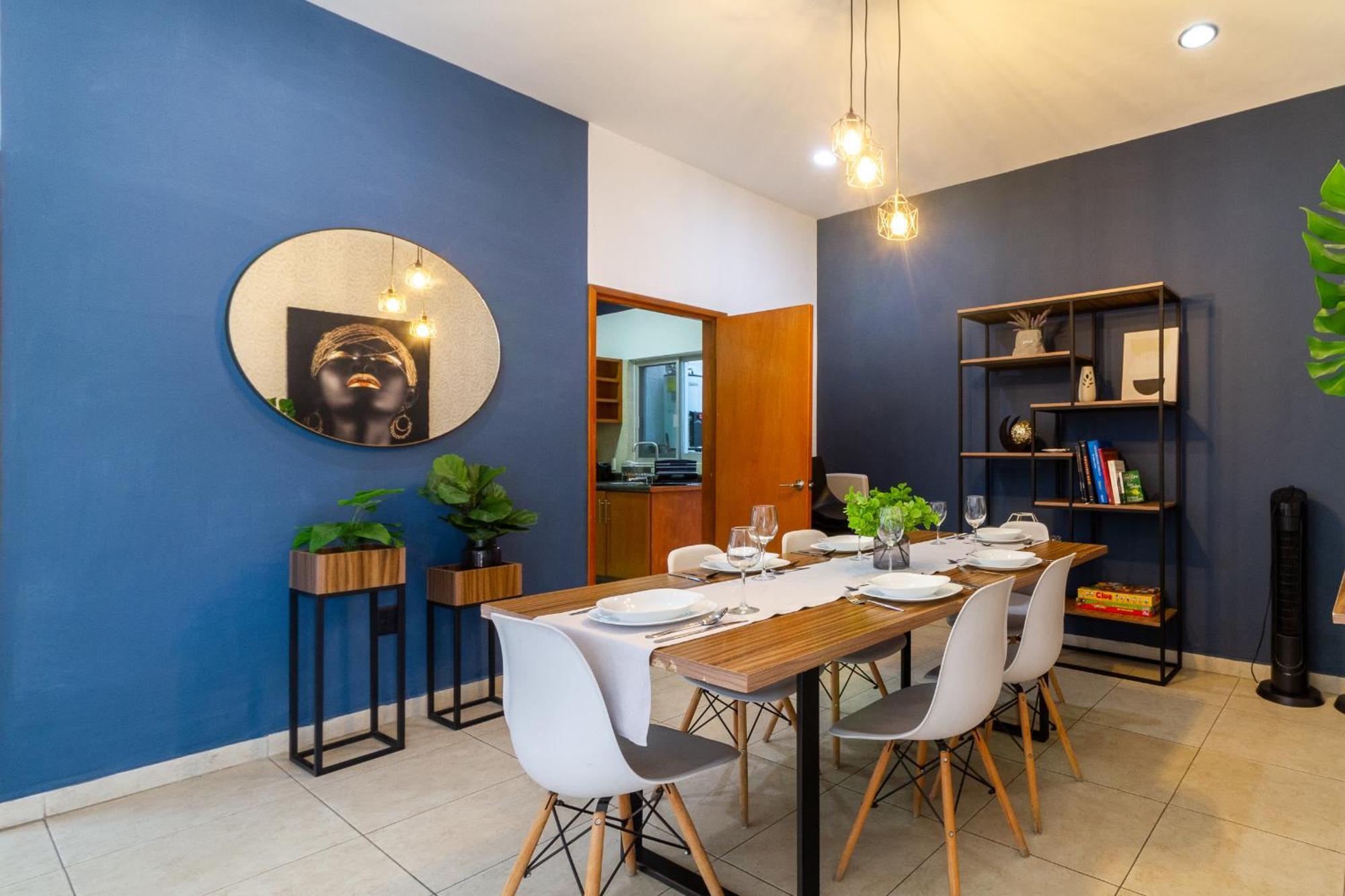 Casa Azul Turquesa Excelente Ubicacion Facturamos Villa Guadalajara Exterior photo