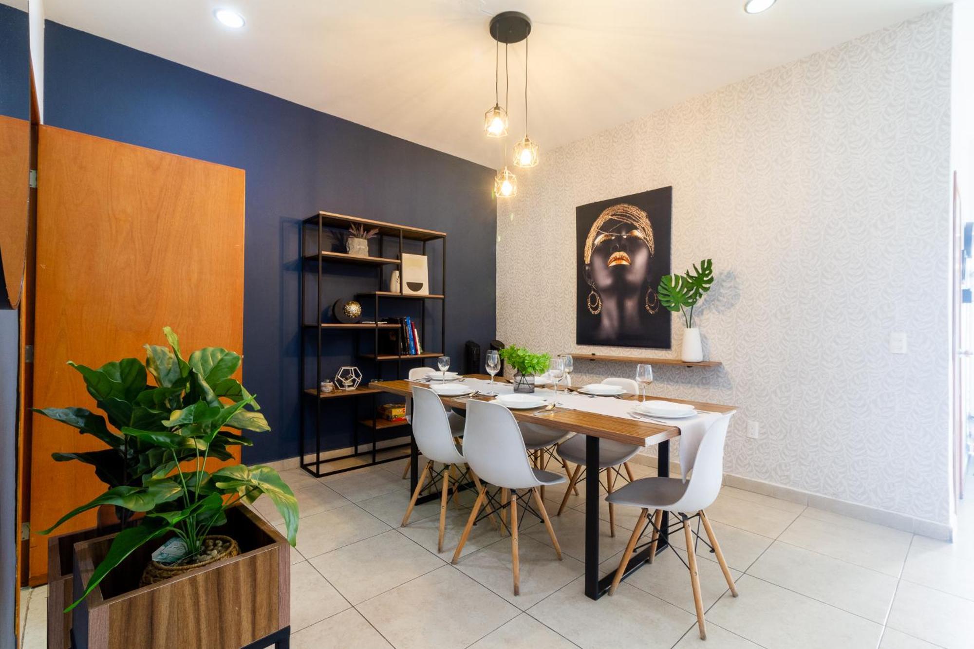 Casa Azul Turquesa Excelente Ubicacion Facturamos Villa Guadalajara Exterior photo