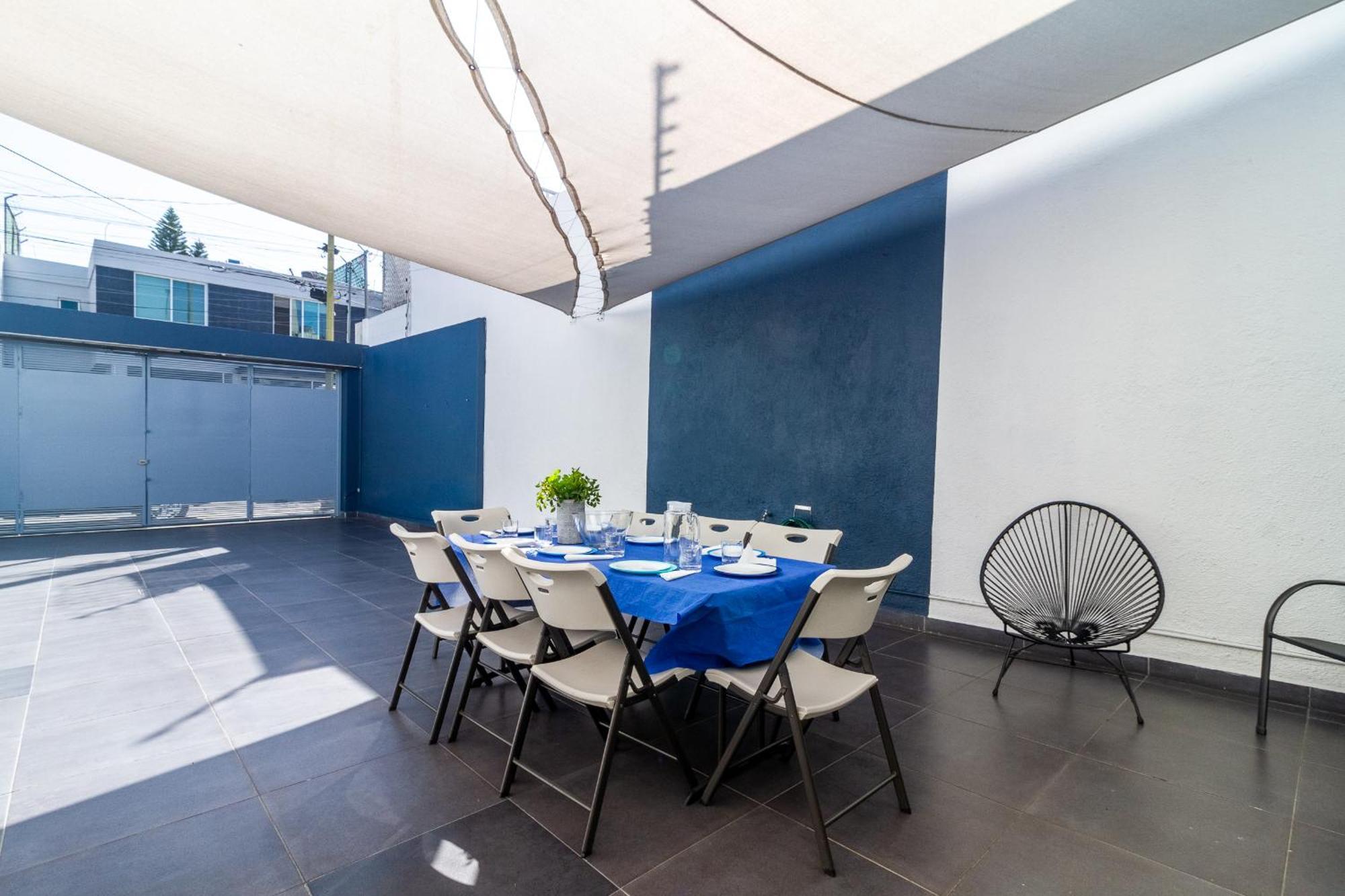 Casa Azul Turquesa Excelente Ubicacion Facturamos Villa Guadalajara Exterior photo